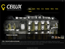 Tablet Screenshot of ceilux.com.br